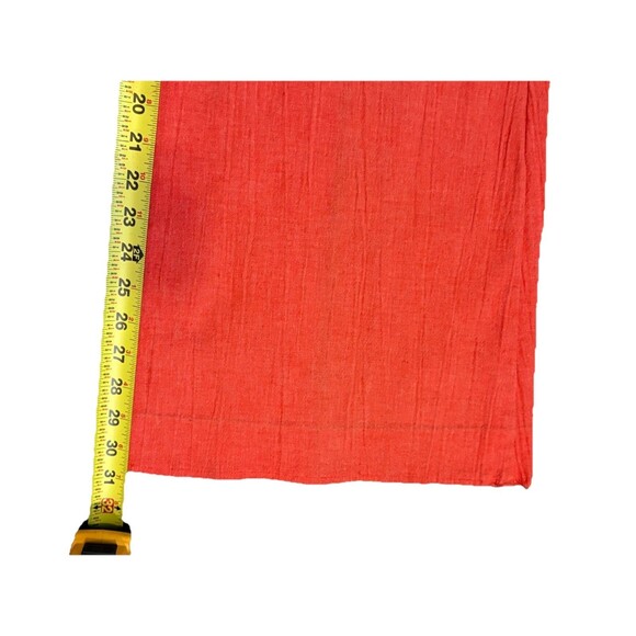 True Vintage Stuffed Brand Jeans Flare Leg Pants Orange 70's Mod - Picture 6 of 10